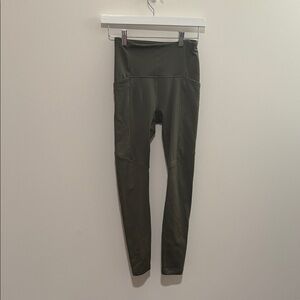 Olive Green Leggings